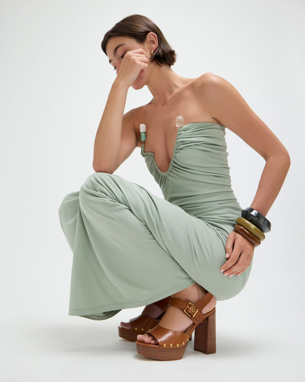 enzo angiolini Pazton Platform Sandal Whiskey