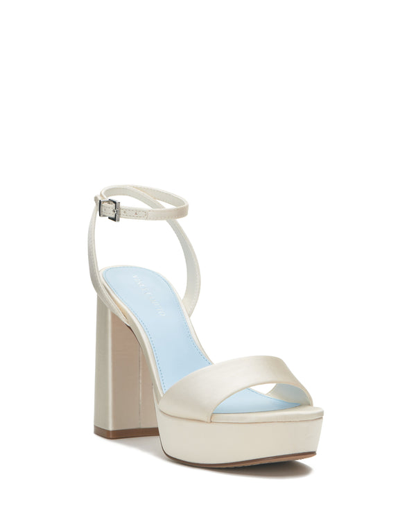 Enzo Angiolini Pendry Platform Sandal Milk