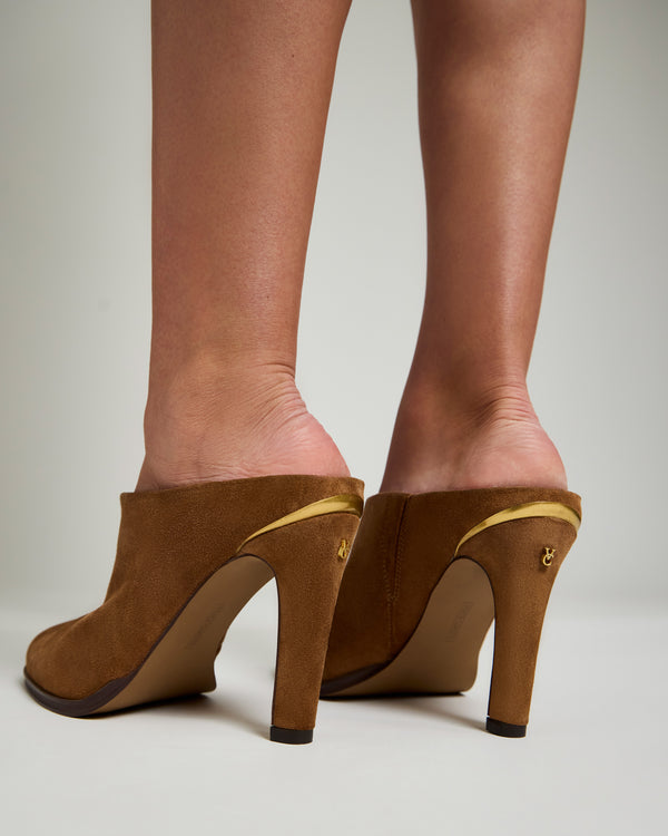 enzo angiolini Solene Mule Burnt Sugar