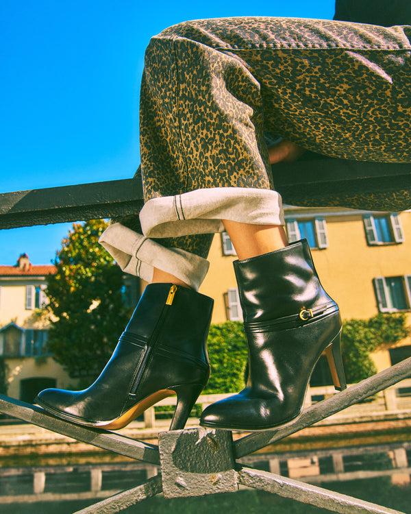 enzo angiolini Sybilla Bootie Black