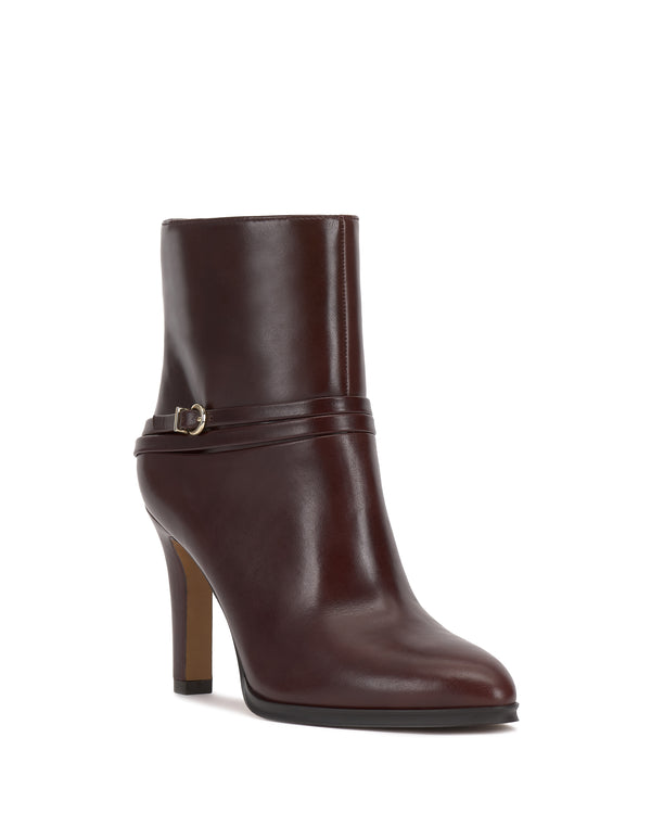 Enzo Angiolini Sybilla Bootie Rich Mahogany