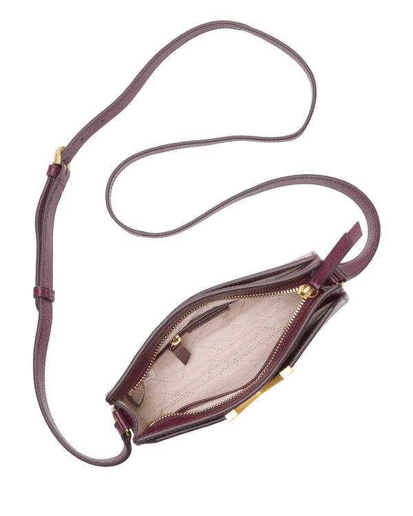 Enzo Angiolini Tasha Crossbody Bag Wineberry