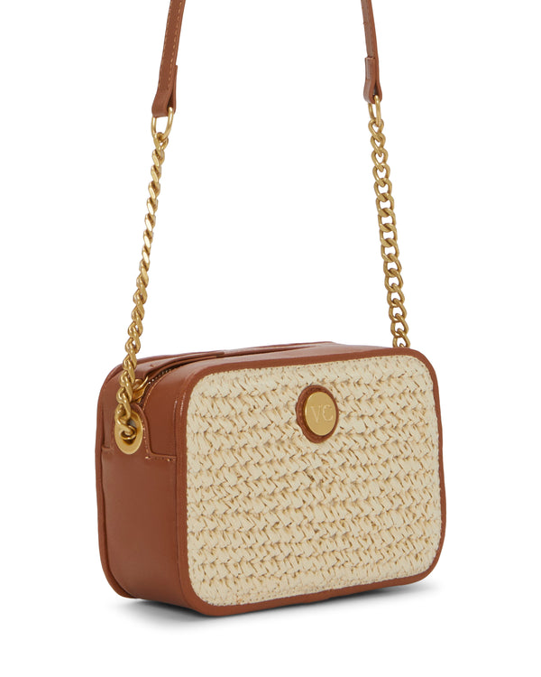 Enzo Angiolini Fredi Crossbody Bag Natural/Caramello