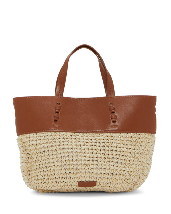 Enzo Angiolini Fredi Small Tote Bag Natural/Caramello