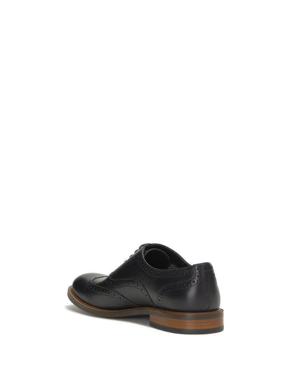 Enzo Angiolini Men's Lazzarp Wingtip Brogue Black/Black