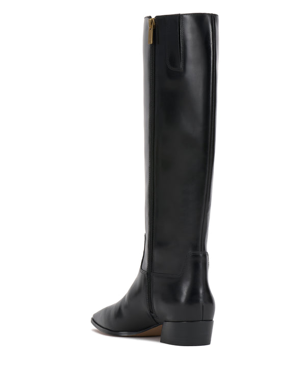 Enzo Angiolini Pavla Narrow Calf Knee High Boot Black