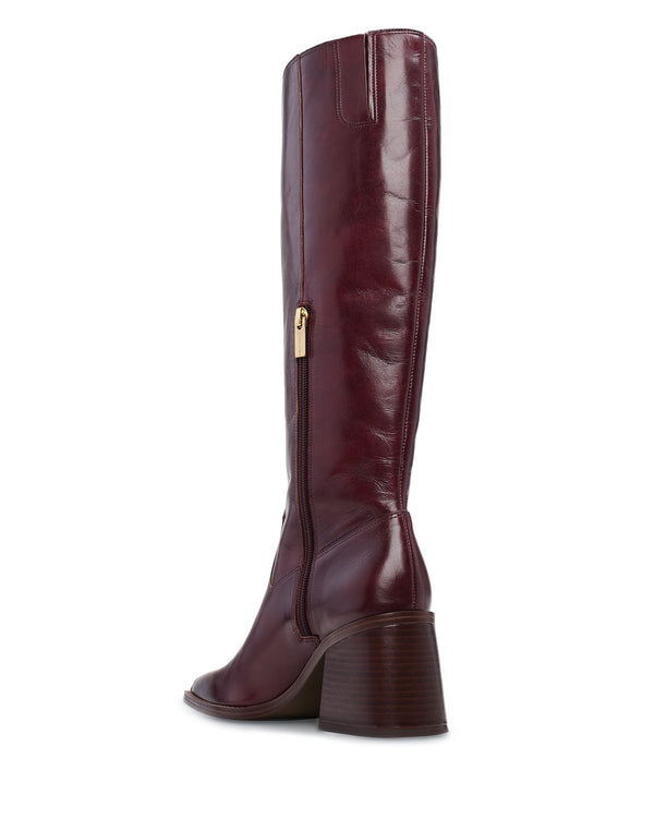 Enzo Angiolini Sangeti Narrow Calf Boot Dark Mahogany