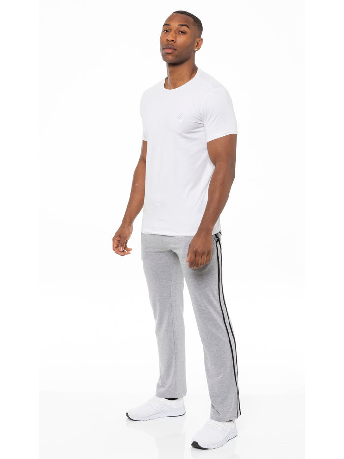 enzo jeans Aiden Striped Lounge Pants - Grey