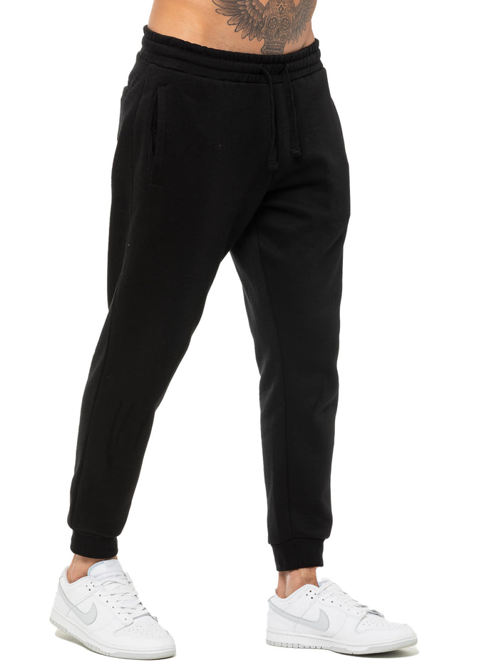 Enzo Jeans Archer Regular Fit Jogger - Black