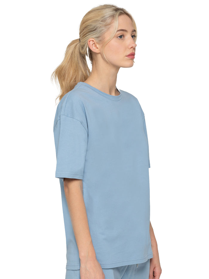 Enzo Jeans Basic Oversized T-Shirt - Blue