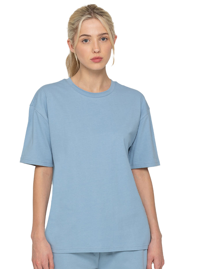 Enzo Jeans Basic Oversized T-Shirt - Blue