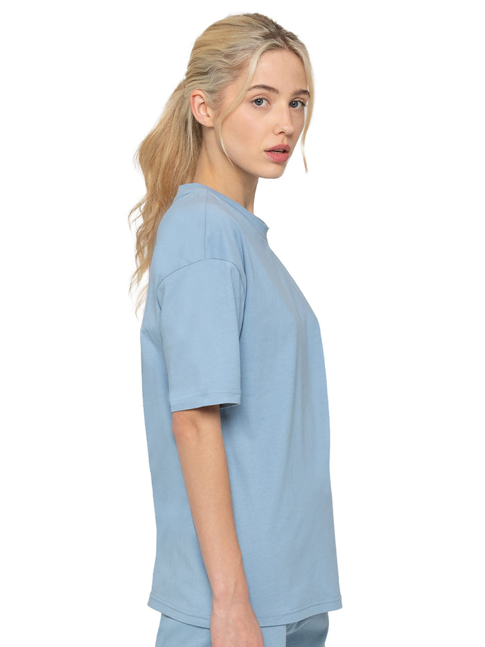 enzo jeans Basic Oversized T-Shirt - Blue