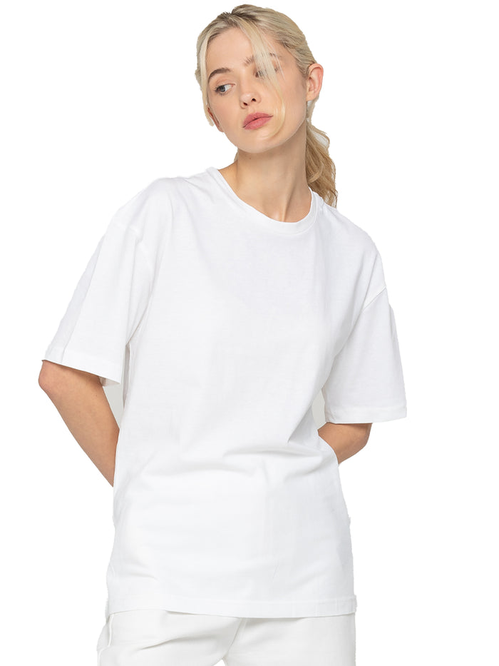 enzo jeans Basic Oversized T-Shirt - White