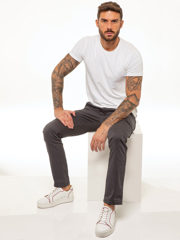 enzo jeans Bryce Stretch Cargo Pants - Grey