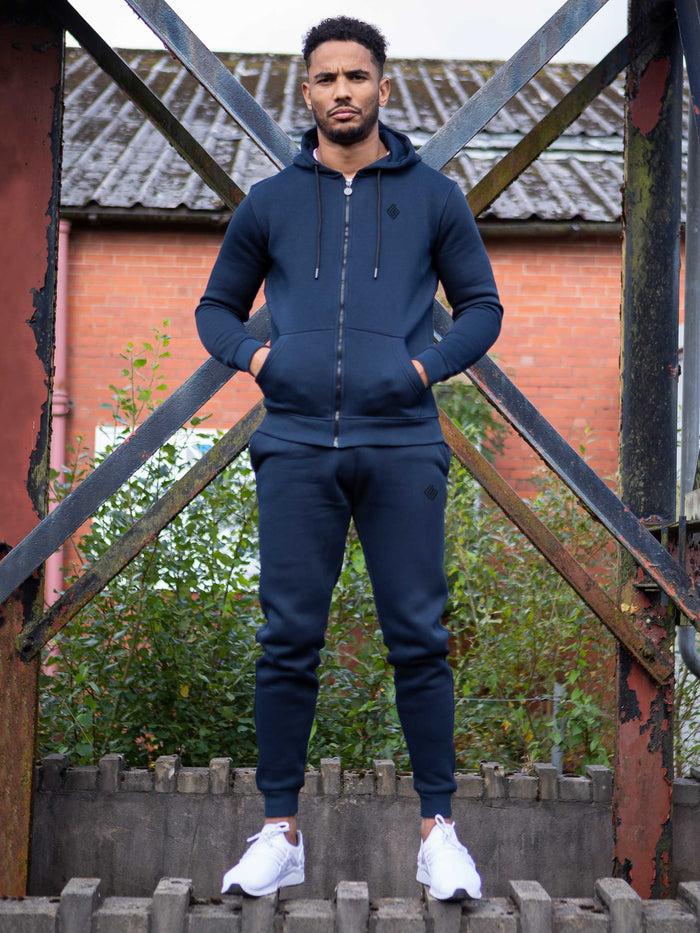 Enzo Jeans Carter Cuffed Jogger - Blue