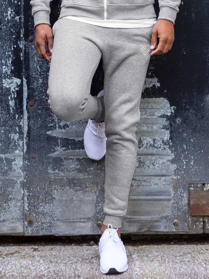 Enzo Jeans Carter Cuffed Jogger - Grey