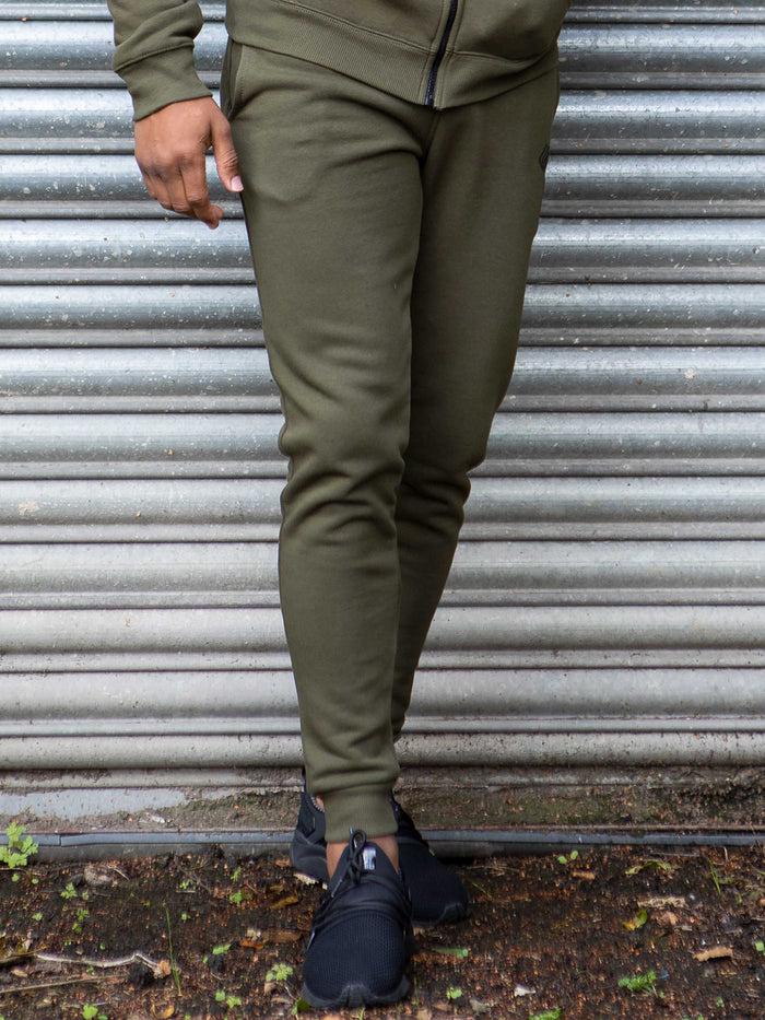 Enzo Jeans Carter Cuffed Jogger - Khaki