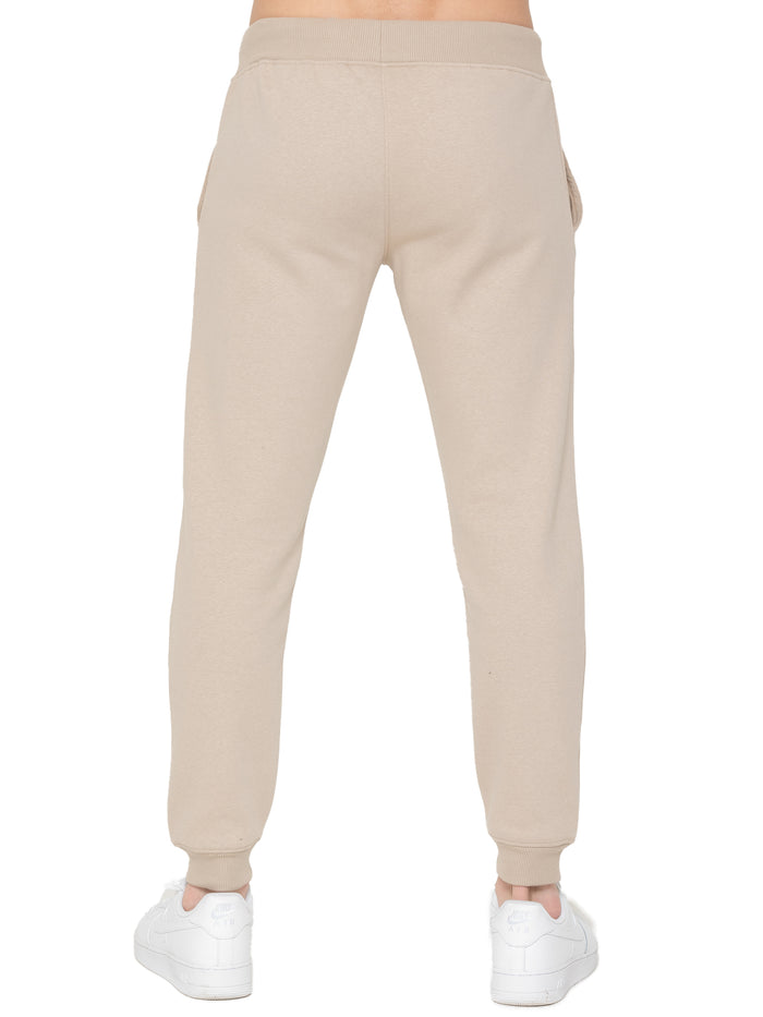 Enzo Jeans Carter Cuffed Jogger - Oatmeal