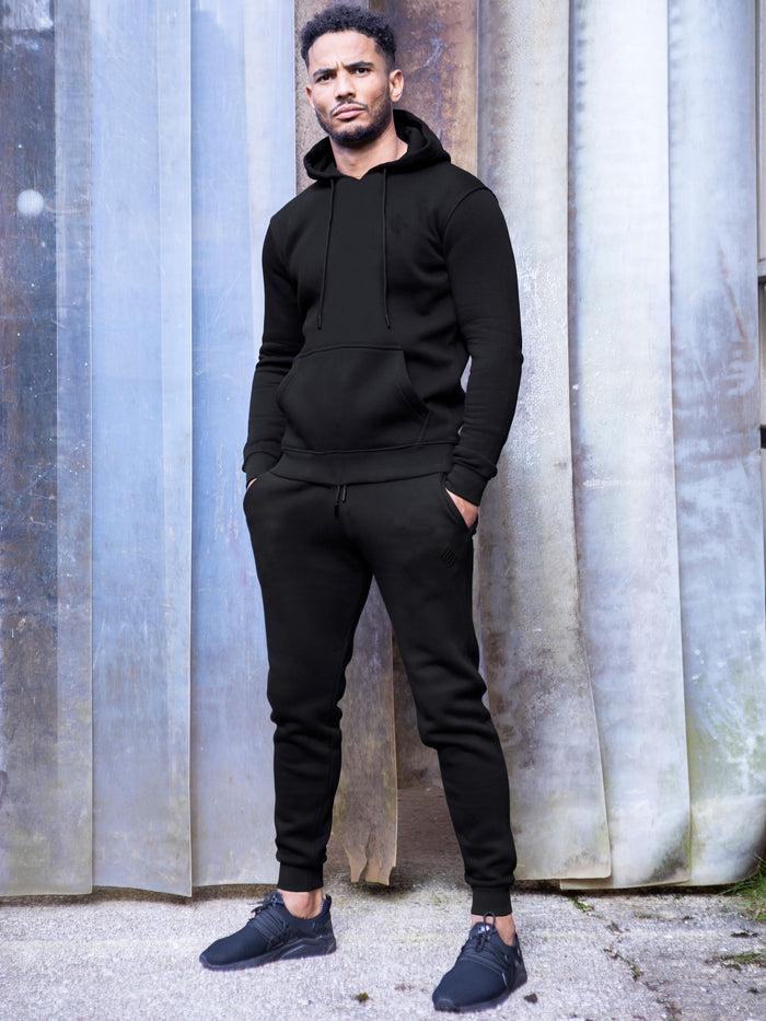 Enzo Jeans Carter Overhead Hoodie - Black