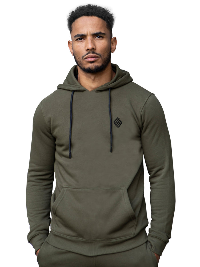 enzo jeans Carter Overhead Hoodie - Khaki
