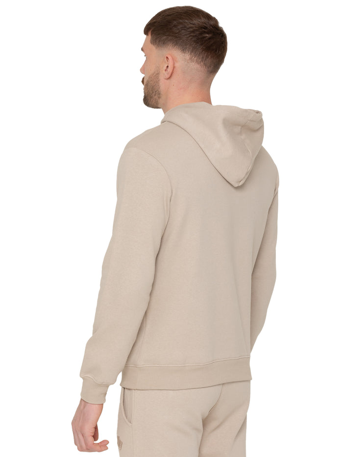 Enzo Jeans Carter Overhead Hoodie - Oatmeal