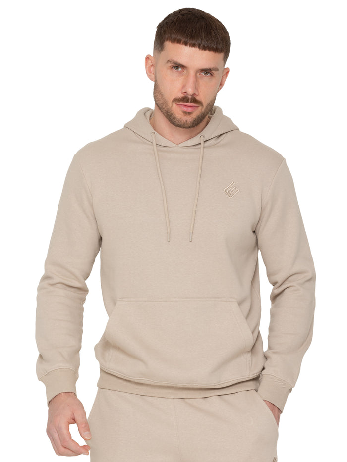 Enzo Jeans Carter Overhead Hoodie - Oatmeal