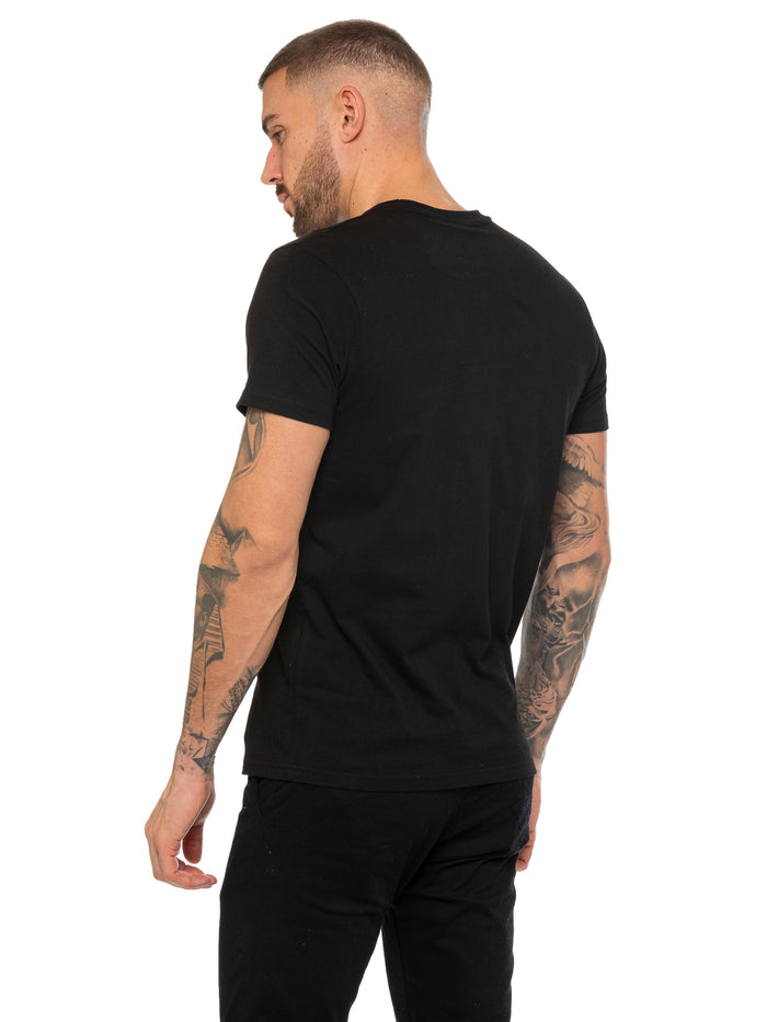Enzo Jeans Clyde Regular Fit T-Shirt - Black