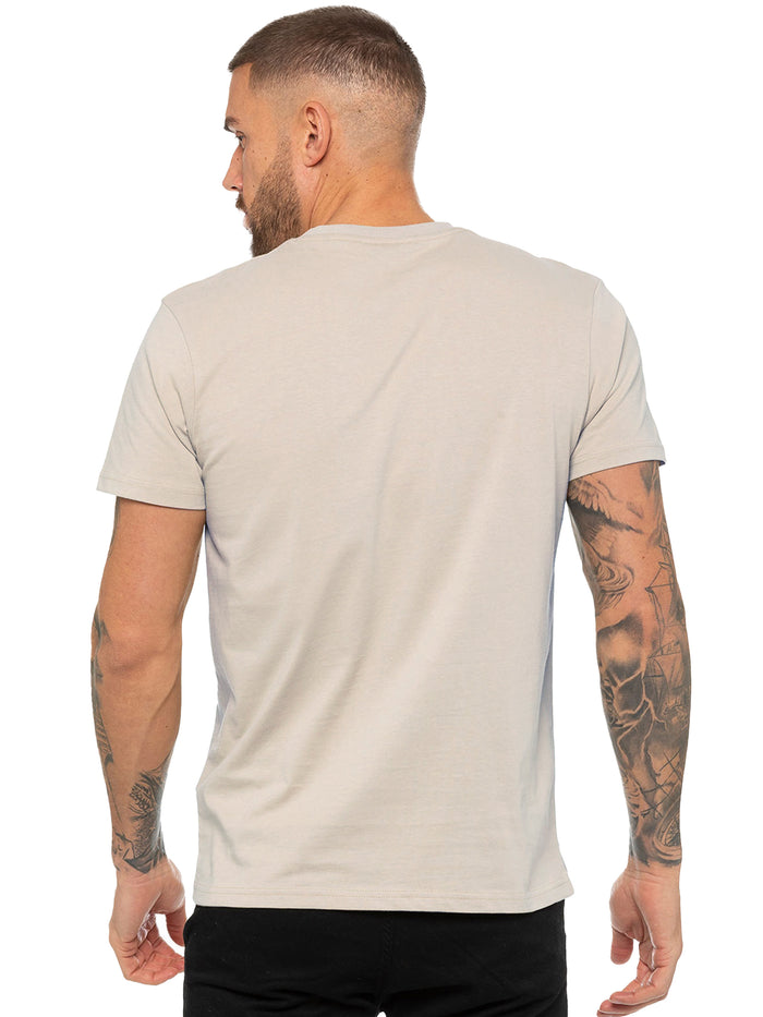 Enzo Jeans Clyde Regular Fit T-Shirt - Clay