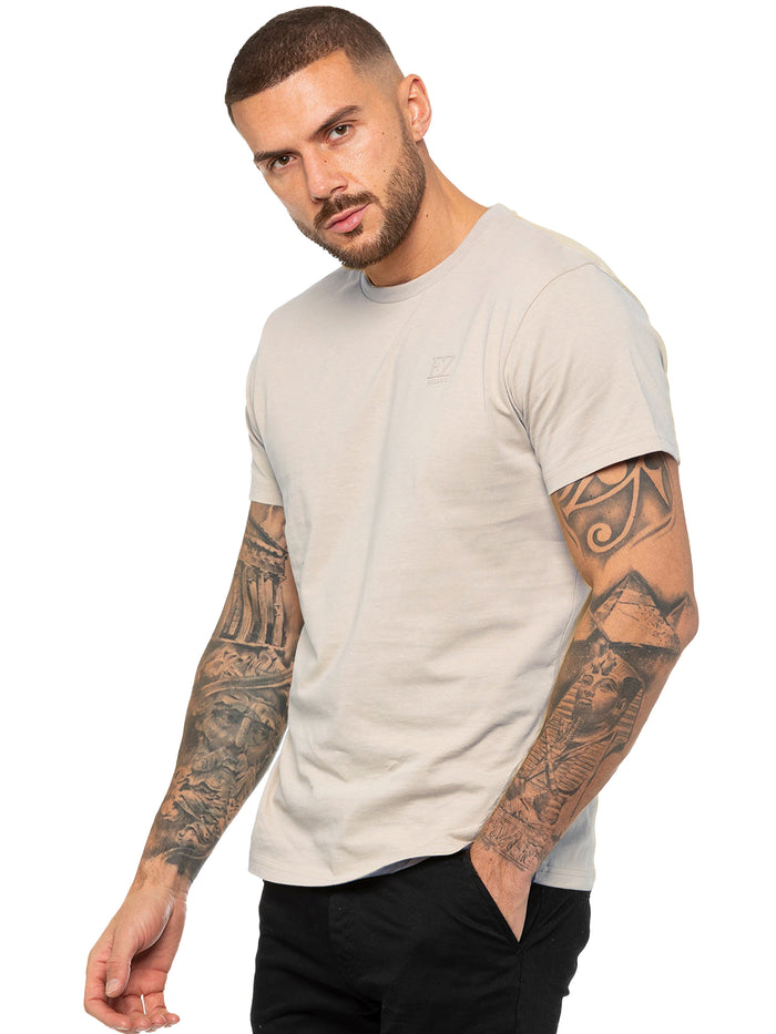 Enzo Jeans Clyde Regular Fit T-Shirt - Clay