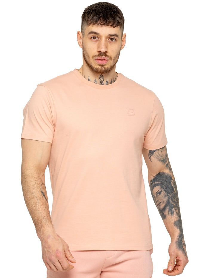 Enzo Jeans Clyde Regular Fit T-Shirt - Dusty Pink