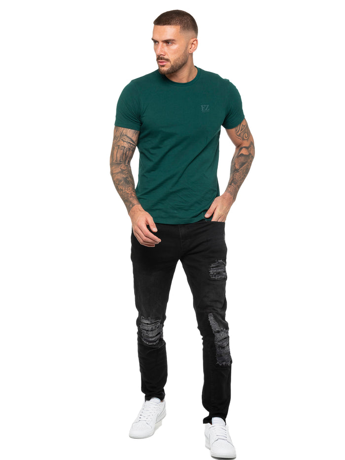 Enzo Jeans Clyde Regular Fit T-Shirt - Green