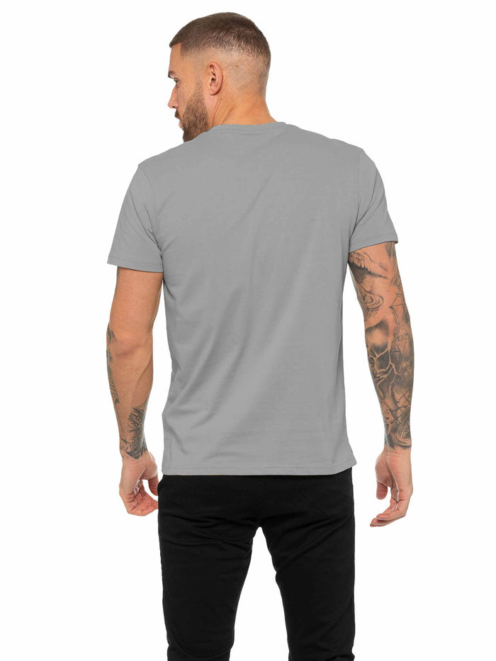 Enzo Jeans Clyde Regular Fit T-Shirt - Grey