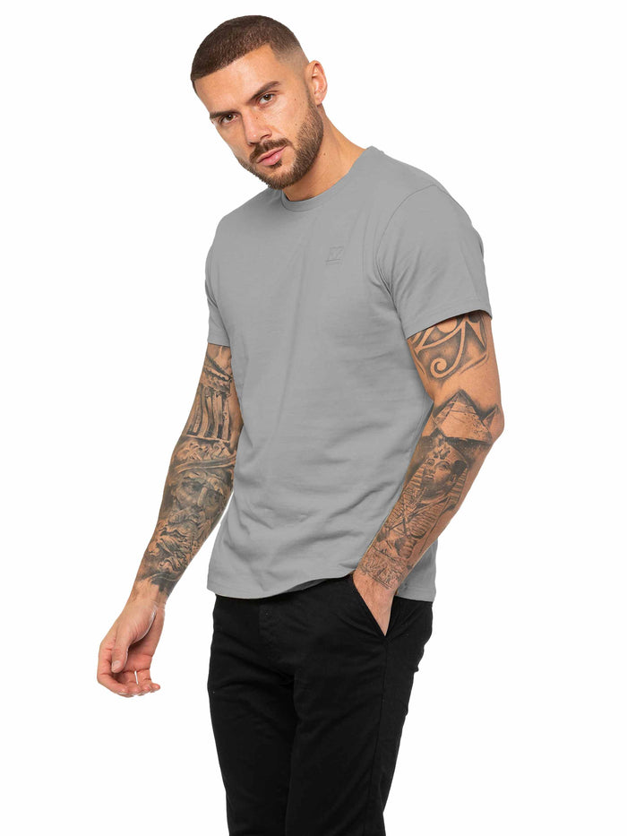 Enzo Jeans Clyde Regular Fit T-Shirt - Grey