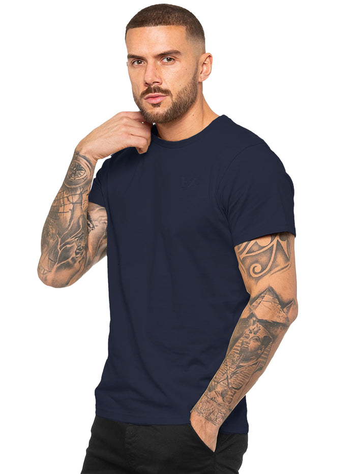 Enzo Jeans Clyde Regular Fit T-Shirt - Navy