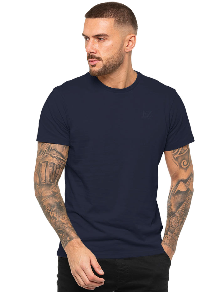 Enzo Jeans Clyde Regular Fit T-Shirt - Navy