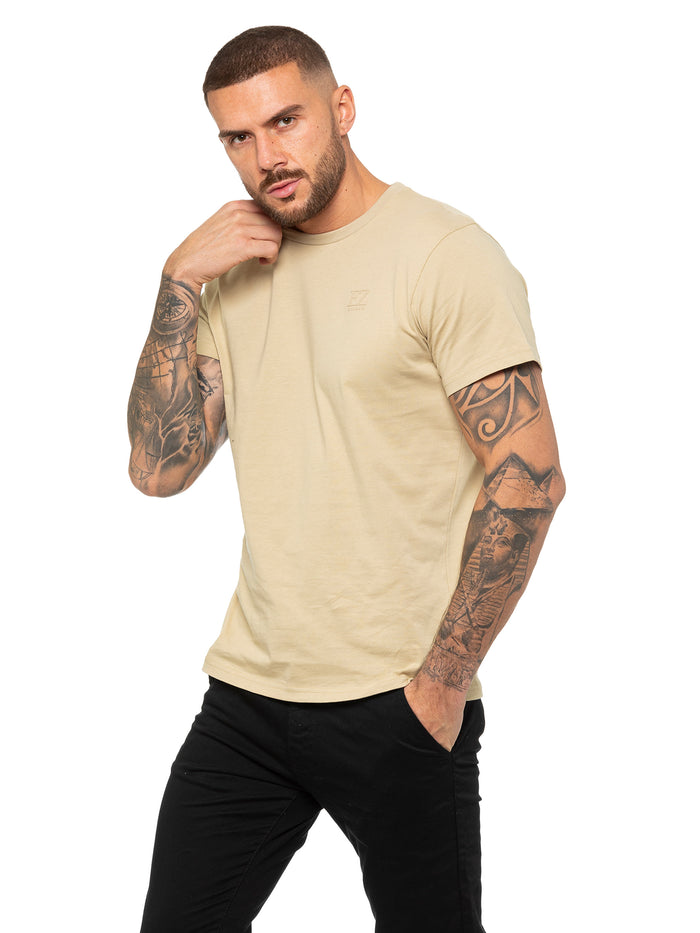 enzo jeans Clyde Regular Fit T-Shirt - Stone