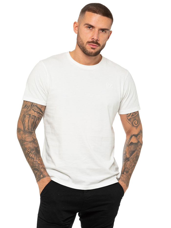 enzo jeans Clyde Regular Fit T-Shirt - White