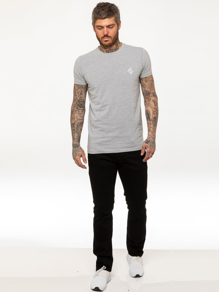 Enzo Jeans Davido Relaxed Stretch Jeans - Black