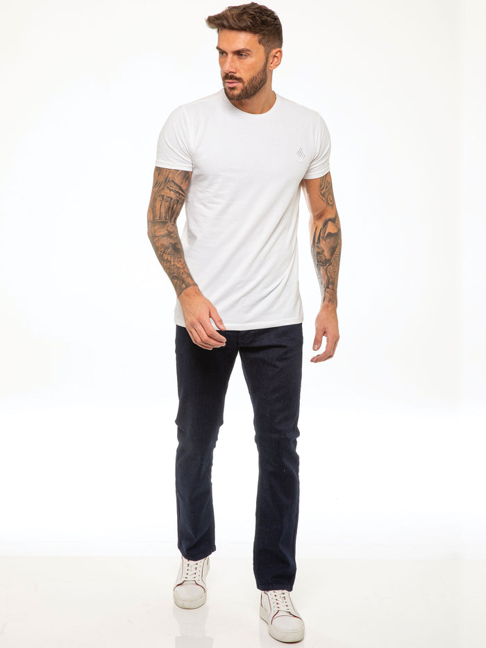 enzo jeans Davido Relaxed Stretch Jeans - Blue