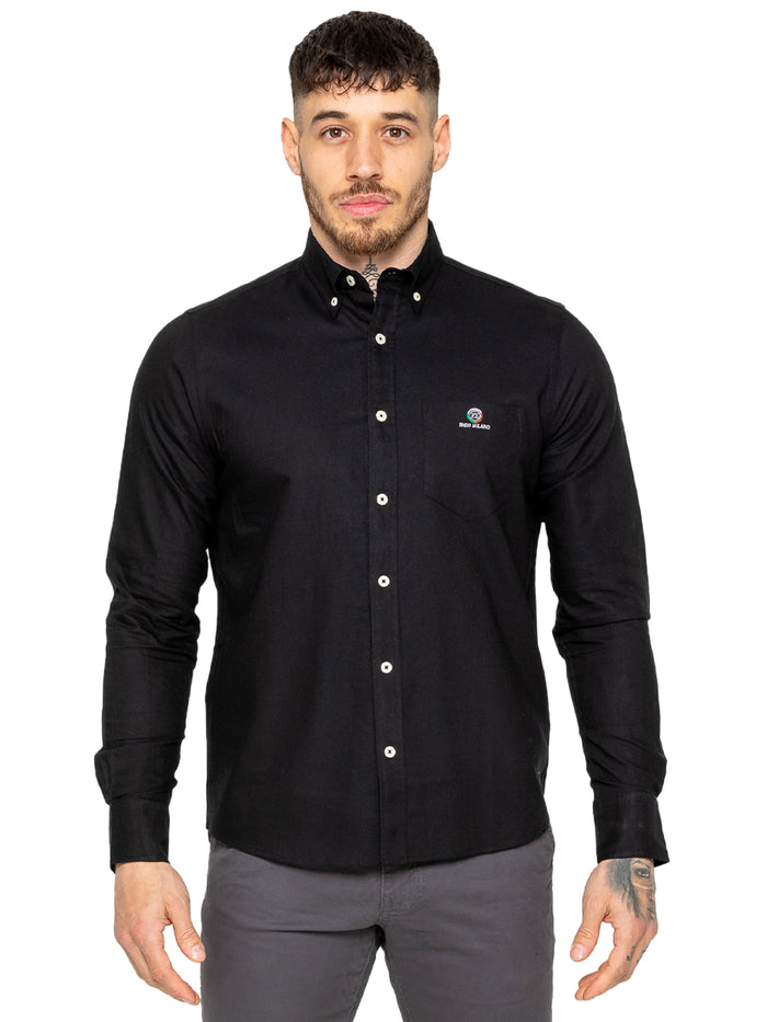 Enzo Jeans Grayson Classic Fit Shirt - Black