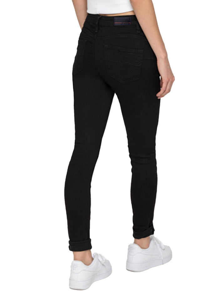 Enzo Jeans Hailey Bum Sculpt Skinny Jeans - Black