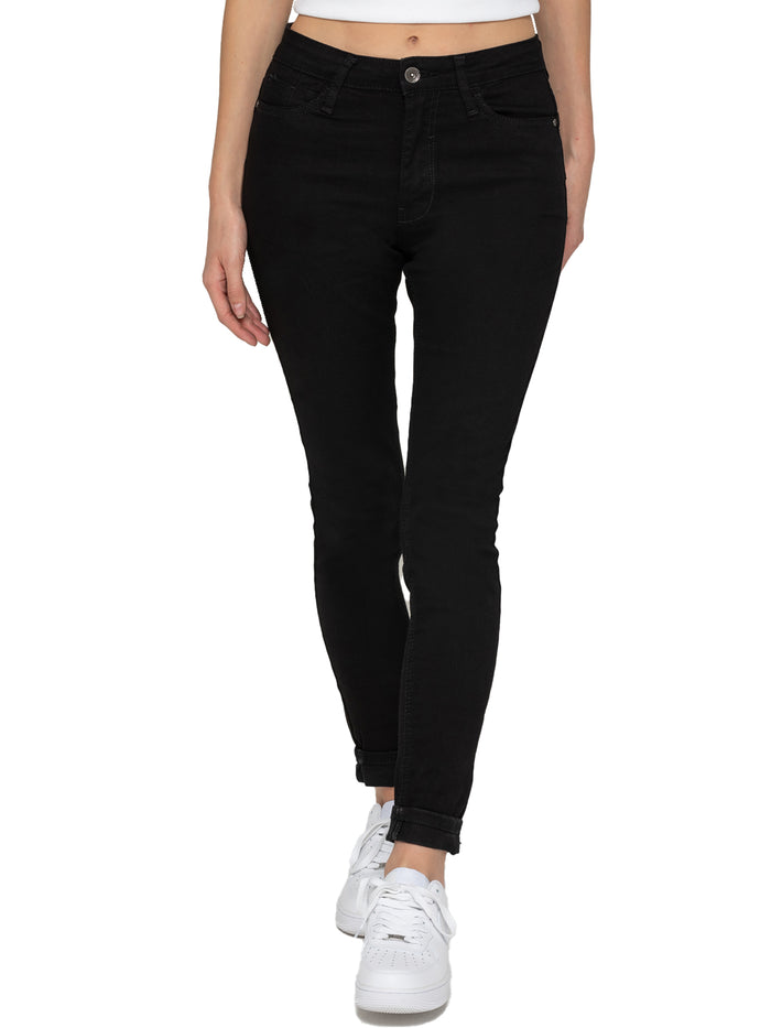 Enzo Jeans Hailey Bum Sculpt Skinny Jeans - Black