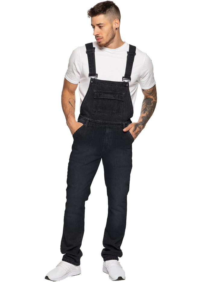 enzo jeans Harlem Dungarees - Black