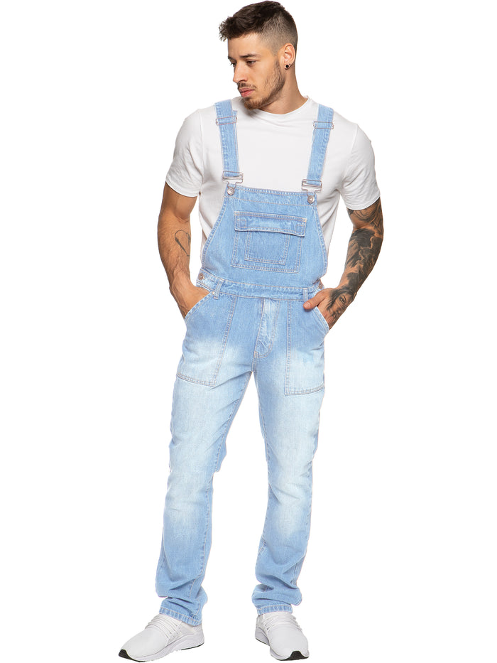 enzo jeans Harlem Dungarees - Bleach