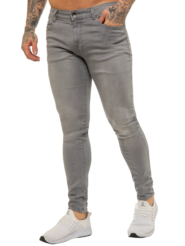 enzo jeans Julian Skinny Stretch Jeans - Grey