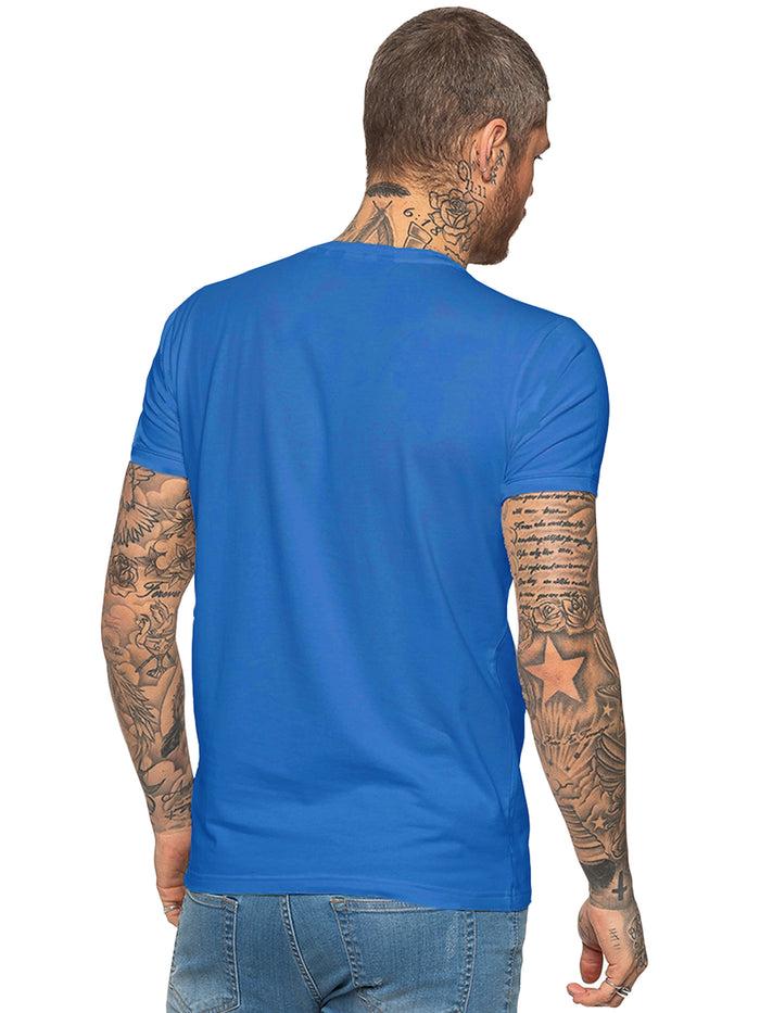 Enzo Jeans Kai Slim T-Shirt - Royal Blue