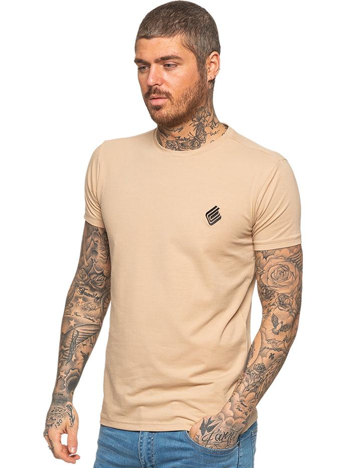 Enzo Jeans Kai Slim T-Shirt - Stone