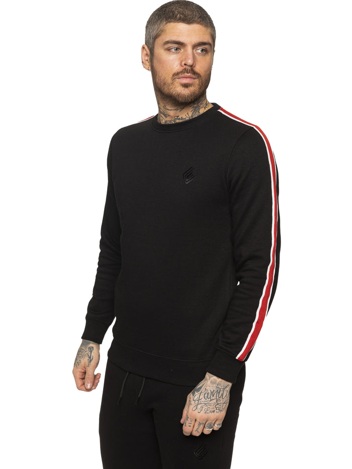Enzo Jeans Lee Overhead Sweatshirt - Black