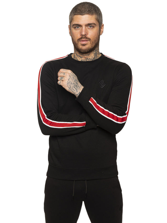 Enzo Jeans Lee Overhead Sweatshirt - Black