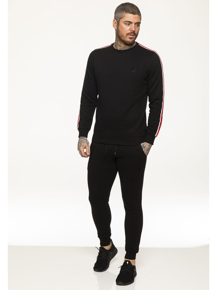 enzo jeans Lee Overhead Sweatshirt - Black